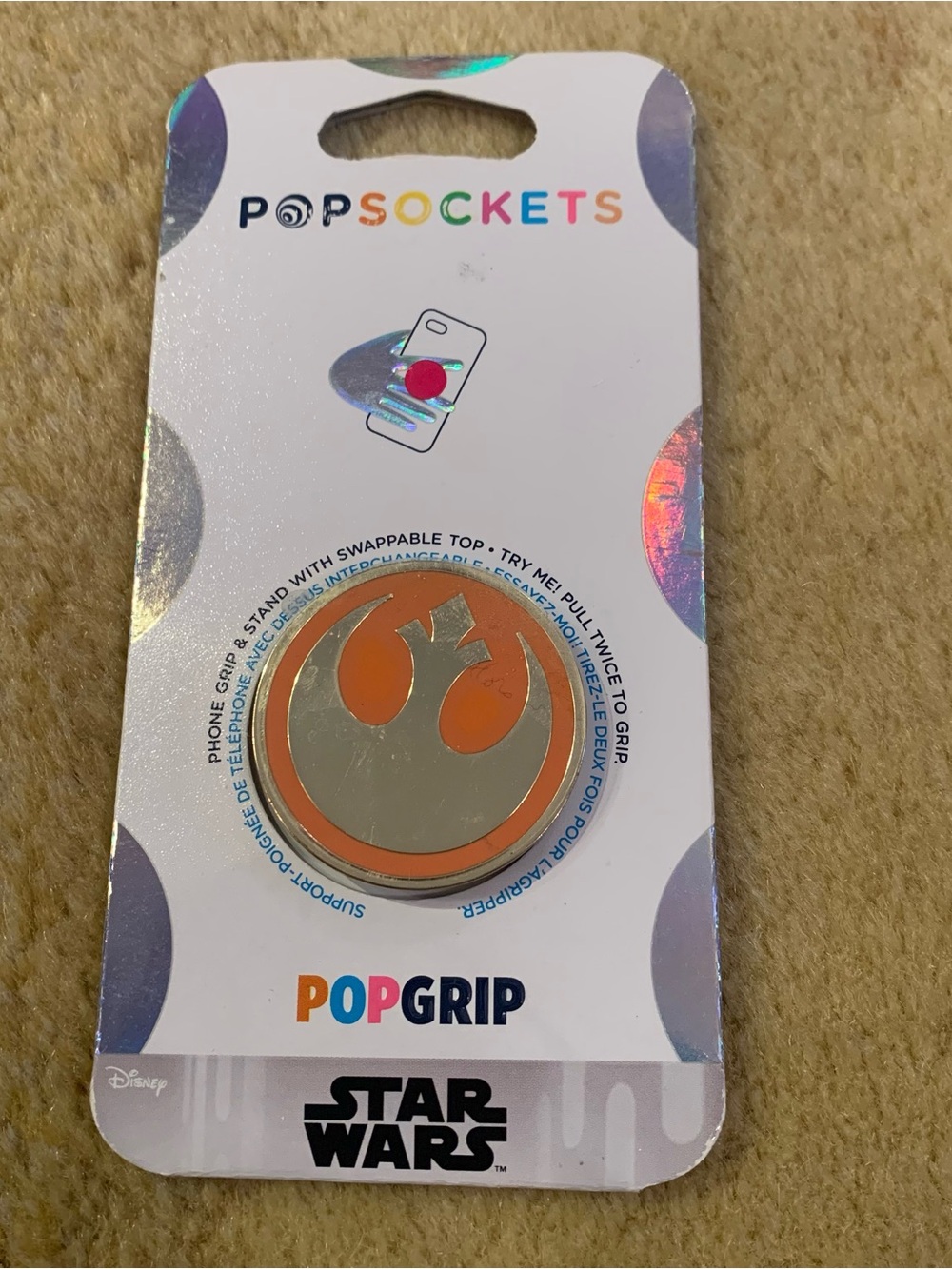 Brand new Star Wars enamel rebel icon popsocket